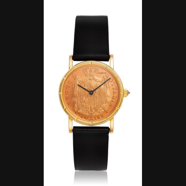 CORUM, 1810 40 LIRE ITALIAN COIN WATCH