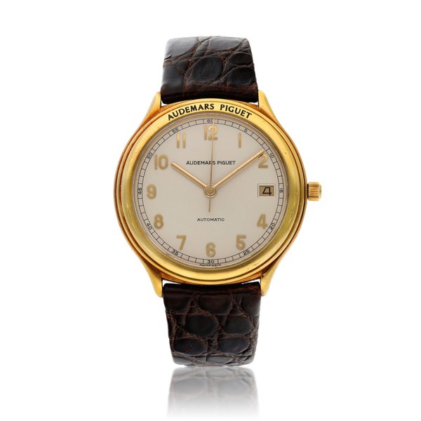 Audemars Piguet Jules Audemars, A yellow gold automatic wristwatch with date, Circa 1995, Price & Market Data