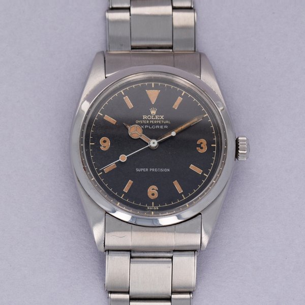 Rolex Rolex Explorer 5504 Gilt Chapter Ring Super Precision 
