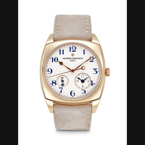 Vacheron Constantin VACHERON CONSTANTIN, IMPRESSIVE PINK GOLD DUAL TIME 'HARMONY', REF. 7810S/000R-B51