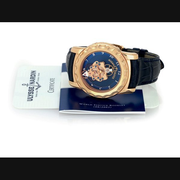 Ulysse Nardin ULYSSE NARDIN. A LIMITED EDITION TOURBILLON WRISTWATCH WITH DUAL DIRECT ESCAPEMENT