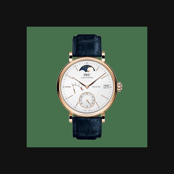IWC Schaffhausen Portofino Hand-Wound Moon Phase 18K Rose Gold
