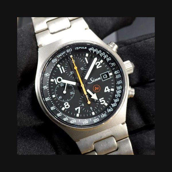 Sinn Sinn 144ti AR UTC 41 mm TITAN Automatik Chronograph GMT vintage