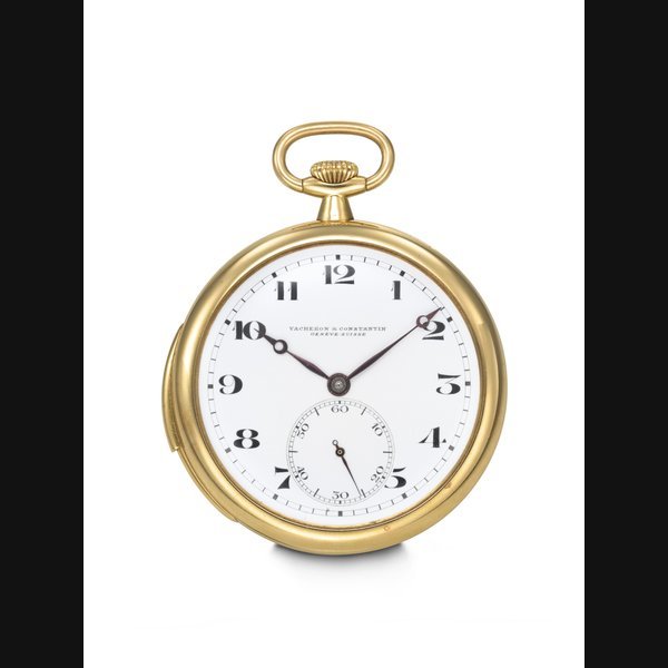 Vacheron Constantin VACHERON CONSTANTIN, VERY ATTRACTIVE GOLD MINUTE REPEATING OPEN FACE WATCH