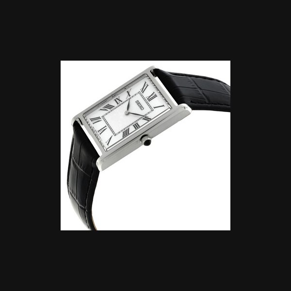 SeikoClassic Quartz White Dial Men's Watch SWR103P1