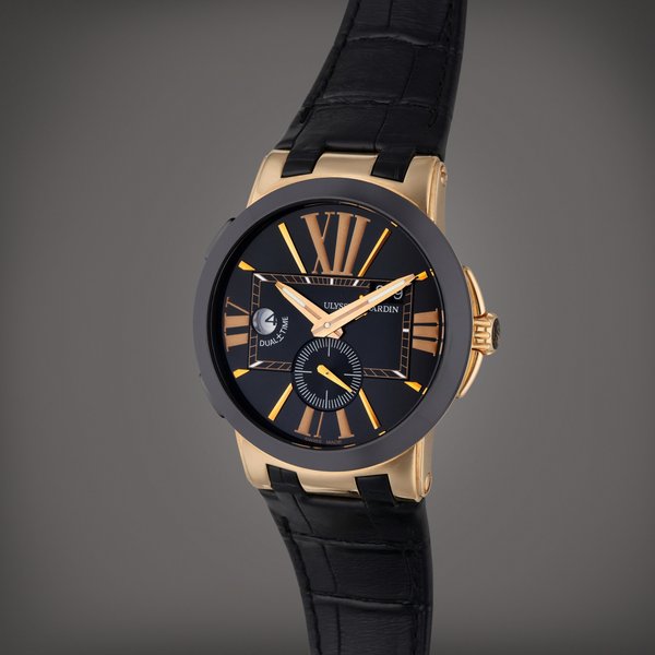Ulysse Nardin Reference 246-00 Executive Dual Time | A yellow gold automatic dual time wristwatch with date, Circa 2015