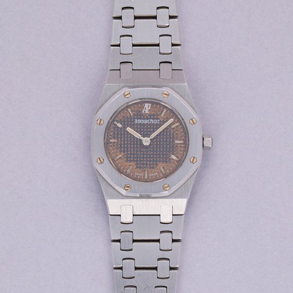 Audemars Piguet Audemars Piguet Royal Oak 66339ST Quartz Steel "Baby-Oak" Oxidized Tropical Dial