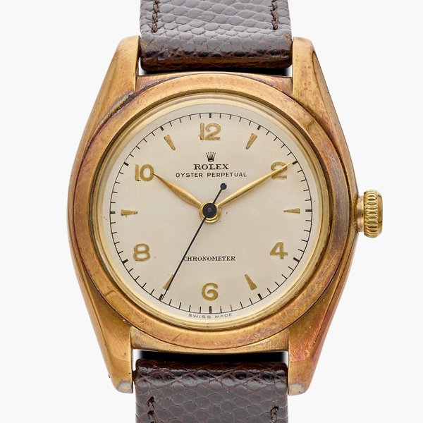 Rolex Reference 3131 'Bubbleback' | A yellow gold automatic wristwatch, Circa 1946