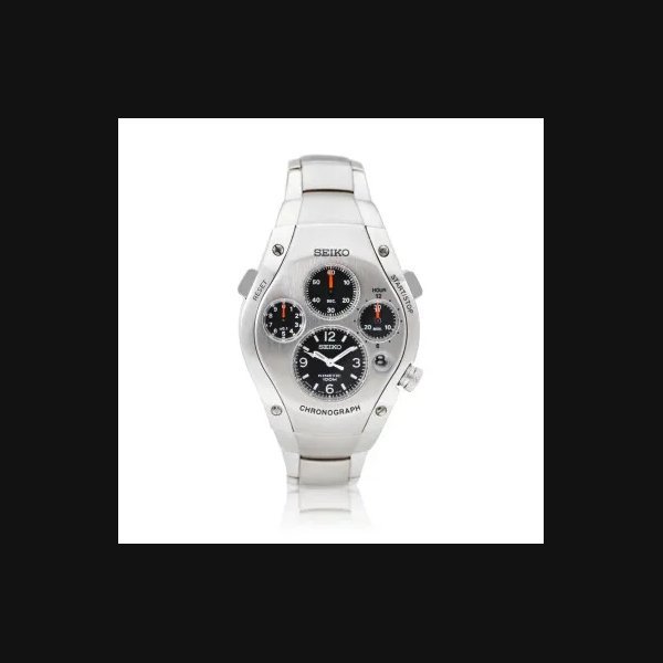 Seiko Seiko Sportura Chronograph, Ref. 9T82-0A50 | A stainless steel chronograph with bracelet | Circa 1995 · 9T82-0A50
