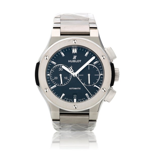 Hublot Reference 540.NX.1170.NX Classic Fusion, A titanium automatic chronograph wristwatch with date and bracelet, Circa 2015