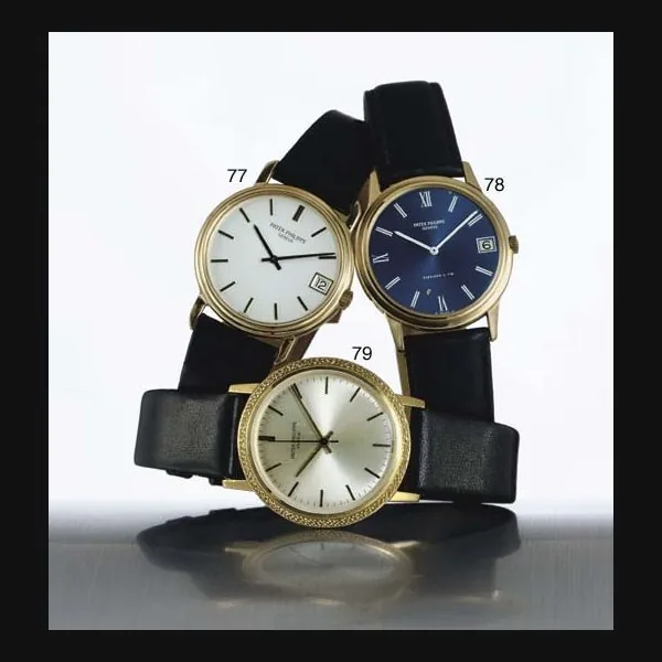 PATEK PHILIPPE. AN 18K GOLD AUTOMATIC WRISTWATCH WITH CENTER SECONDS AND BACKWIND SIGNED PATEK PHILIPPE, GENEVE, MOVEMENT NO. 1180617, CASE NO. 2684890, REF. 3569, CIRCA 1970