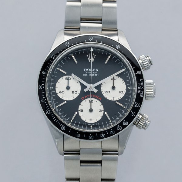 Rolex Rolex Cosmograph Daytona 6263 Black Big Red Dial Box and Punched Papers