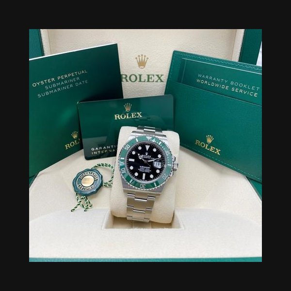 Rolex Rolex Submariner DateNEW Kermit Green Bezel 126610LV Submariner Date Stainless Steel Ceramic 41mm