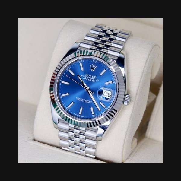 Rolex Rolex Datejust126334 Blue Stick Dial Stainless Steel Jubilee 41mm