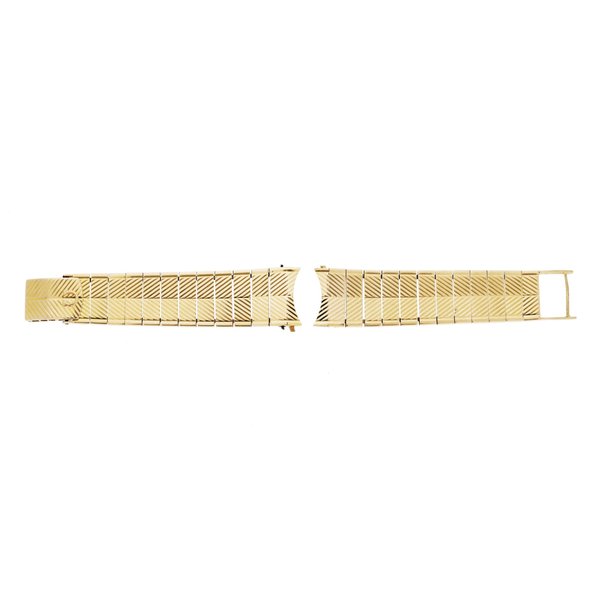 Gay Frères A yellow gold omega bracelet made by Gay Freres, Circa 1958