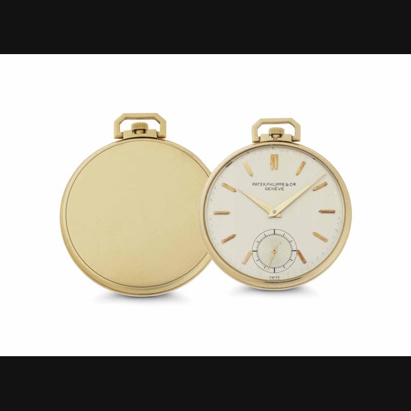 Patek Philippe. An 18k Gold Openface Keyless Lever Watch SIGNED PATEK PHILIPPE, REF. 600, MOVEMENT NO. 891'202, CASE NO. 420'588, MANUFACTURED IN 1947