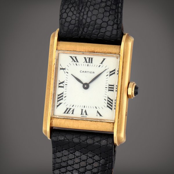 Cartier Tank  A yellow gold wristwatch | Circa 1970