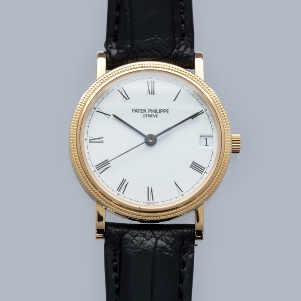 Patek Philippe Patek Philippe Calatrava 3802J Hobnail Bezel 18k YG