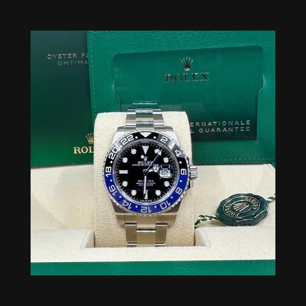 Rolex Rolex GMT-Master II2026 Batman Oyster bracelet NEW/UNWORN 126710BLNR