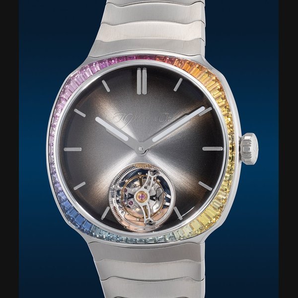 H. Moser & Cie H. Moser & Cie Ref. 6804-1201 Streamliner Tourbillon Rainbow