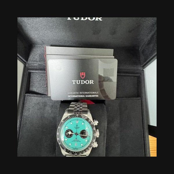 Tudor Black BayChrono Flamingo Blue 2025 2026 (not 2025) Tudor Black Bay Chrono Flamingo Blue Ref. M79360N-0024