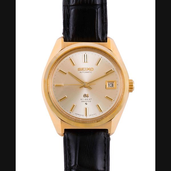 Seiko SEIKO, A Collectable Grand Seiko Hi-Beat 36000 Ref. 6145-8000, 36mm, Serial No. 970021 · 6145-8000