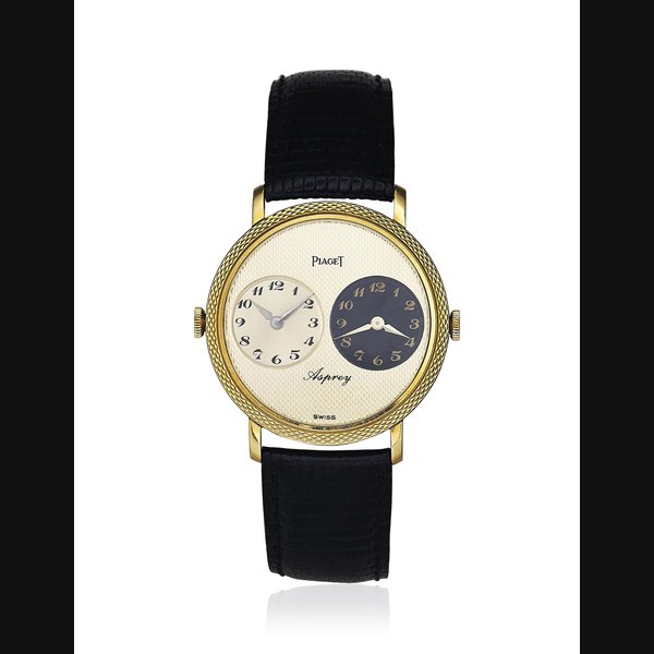 PIAGET DUAL TIME, REF. 612104 RETAILED BY ASPREY