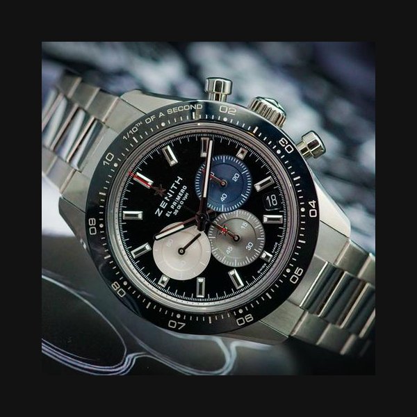 Zenith Chronomaster SportAutomatic Chronograph Ref. 03.3100.3600/21.M3100 41mm Steel Full Set Black 2021