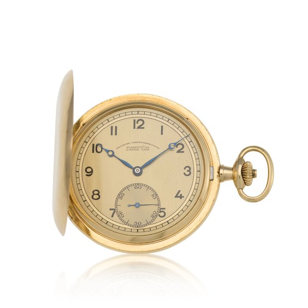 A. Lange & Söhne Yellow gold hunting-cased watch  Circa 1953