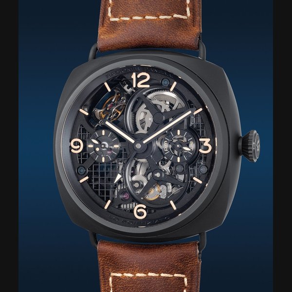 Panerai Ref. PAM00350 Radiomir Tourbillon GMT Ceramica “Lo Scienziato”