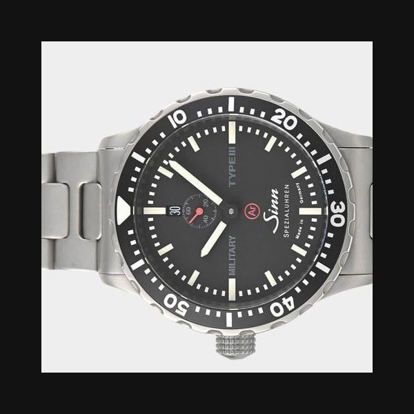 Sinn SinnMILITARY TYPE3 / Limited / Steel / 43 mm / Papers / 9910