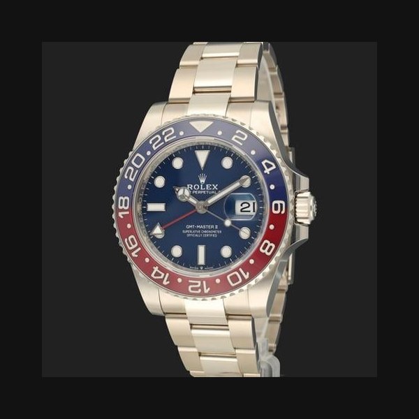 Rolex Rolex GMT-Master IIWhite Gold Blue Dial 126719BLRO