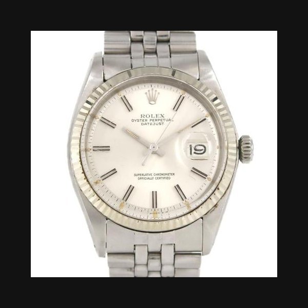 Rolex Rolex Datejust[Unserviced - Value Price] Rolex Datejust 1601 SSxWG Mechanical Automatic (Serial Numbe...