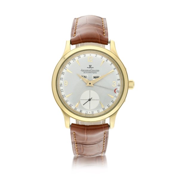 Jaeger-LeCoultre Reference 140.1.87 Master Control A yellow gold triple calendar wristwatch, Circa 1995