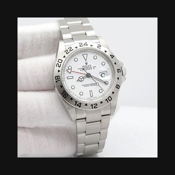 Rolex Rolex Explorer II16570 Explorer II with White Dial