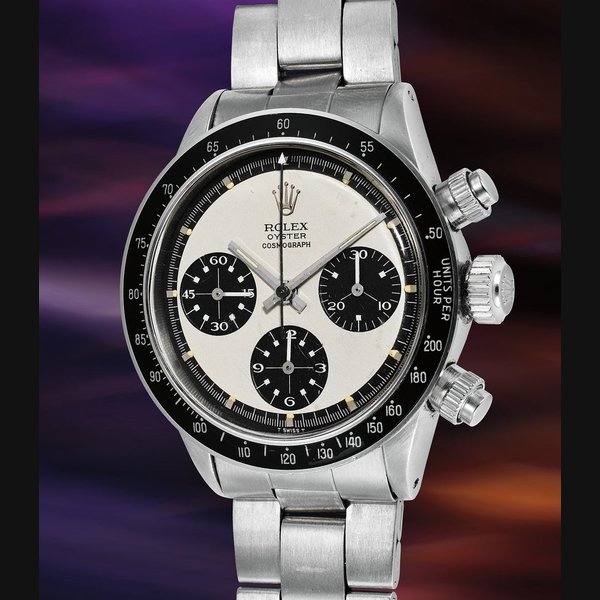 Rolex Rolex Ref. 6265; inside caseback stamped 6241 Cosmograph Daytona “Paul Newman Panda”
