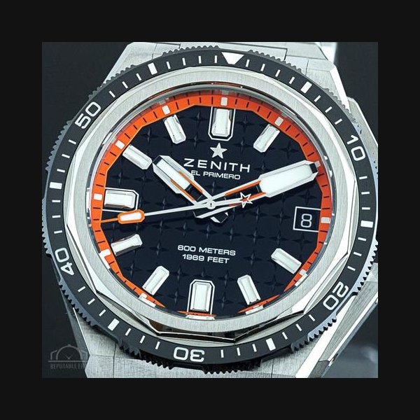 Zenith DefyExtreme Diver Titanium Black Ref. 95.9600.3620 Ref. 95.9600.3620/21.I300