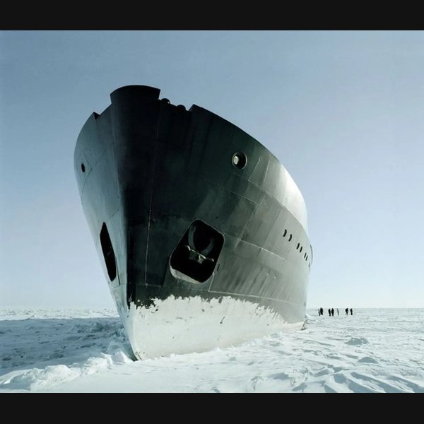 Philip Toledano Art Work "Ice Breaker in the Arctic Circle" #WatchFamforUkraine · N/A