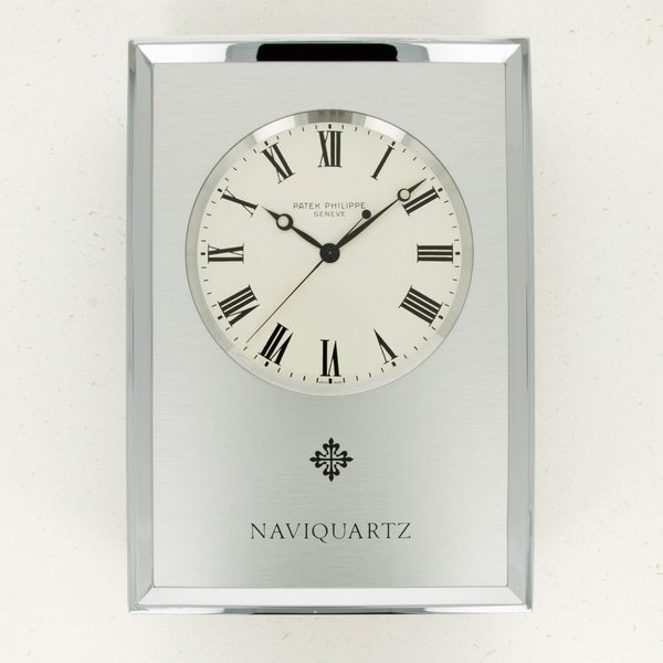 Patek Philippe Patek Philippe Naviquartz Clock With Fitted Wooden Case 