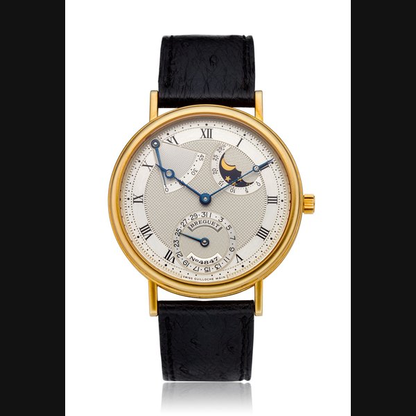 BREGUET, 18K GOLD WITH MOON PHASES, REF. 3137