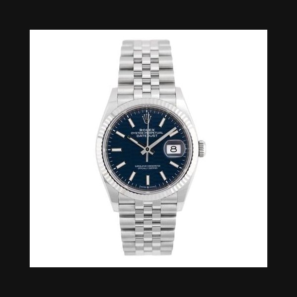 Rolex Datejust36mm Blue Motif Dial 2022 Jubilee - 126234