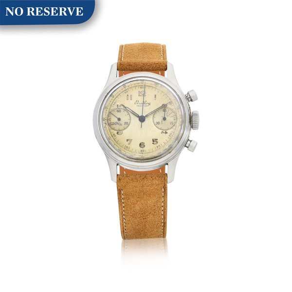 Breitling Breitling | Premier, Reference 790, A stainless steel chronograph wristwatch, Circa 1945 | 百年靈 | Premier 型號790 精鋼計時腕錶，約1945年製 · 790