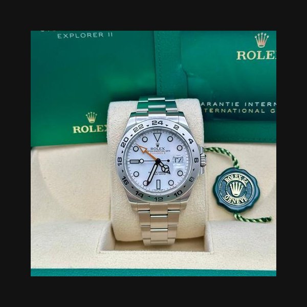 Rolex Rolex Explorer IIPolar White Dial GMT 42mm
