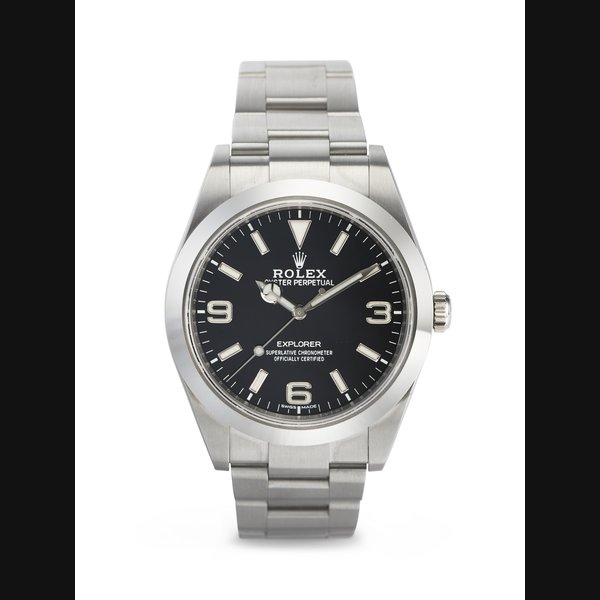 ROLEX, STAINLESS STEEL 'EXPLORER', REF. 214270