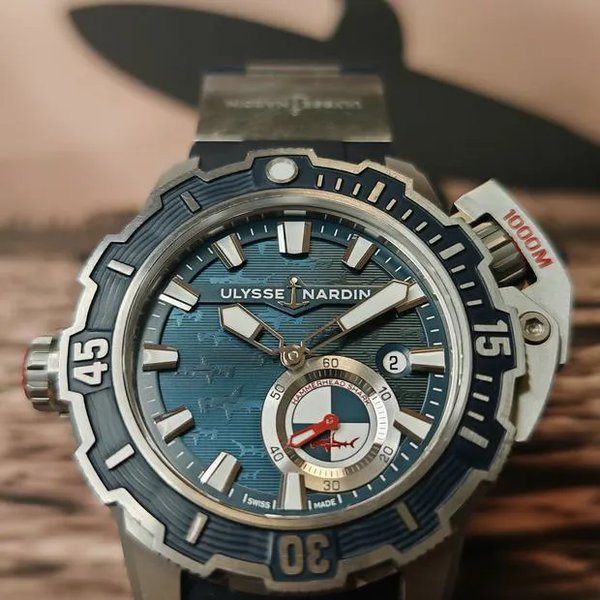 Ulysse Nardin Ulysse Nardin Hammerhead Shark
Deep Dive Hammerhead Shark Mmer 46mm Diver Ulysse limited edition