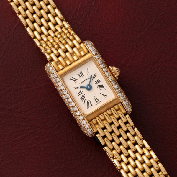 Cartier Cartier Tank Louis Mini Diamonds