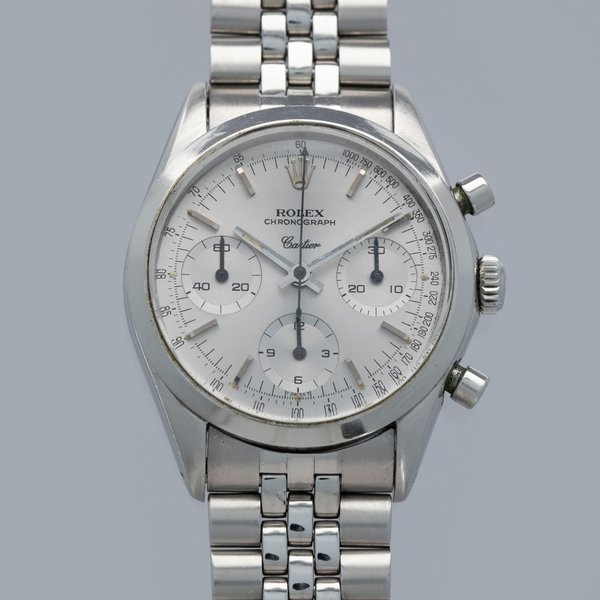 Rolex Rolex Chronograph 6238 Pre-Daytona Retailed by Cartier · 6238