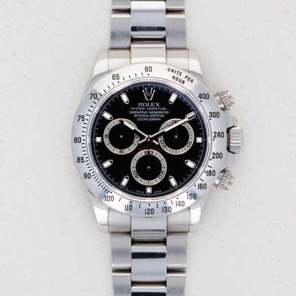 Rolex Rolex Daytona 116520 Black Dial Box and Papers