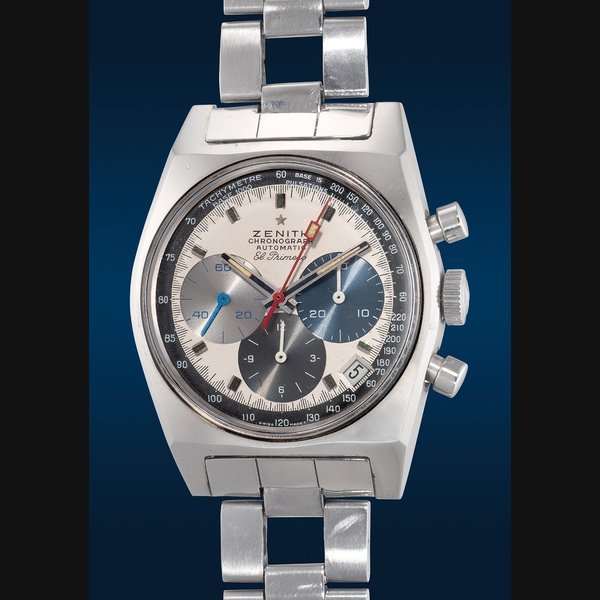 Zenith Zenith Ref. A3817, inner caseback stamped “SP 1301” El Primero