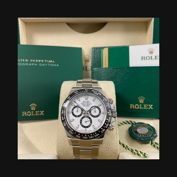 rolex Rolex DaytonaLike NEW 2016 Daytona Steel "Panda" 116500LN FULL SET